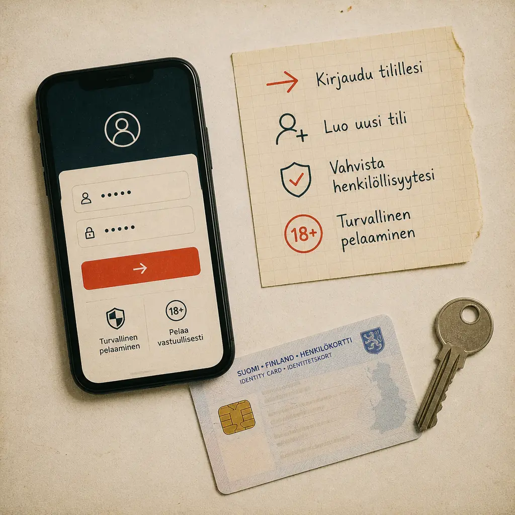 Spinland login – kirjaudu tilillesi visual guide for Spinland Casino